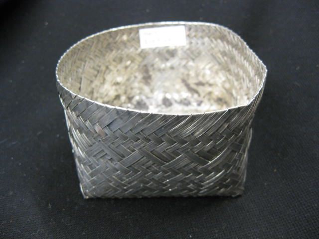 Tiffany Sterling Silver Basket