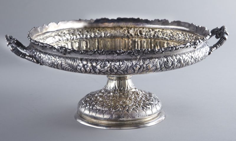 Tiffany sterling silver compote