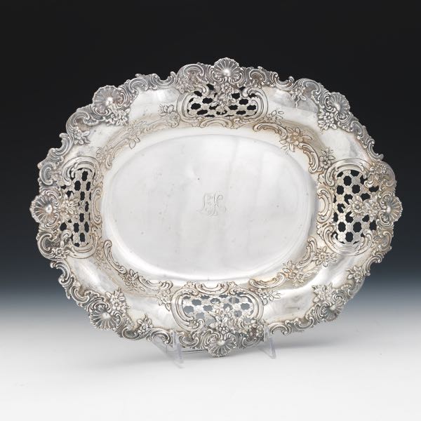 TIFFANY STERLING SILVER DISH 2" x
