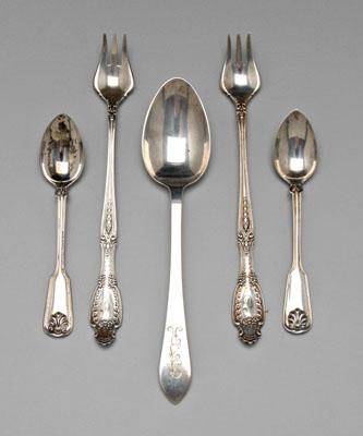 Tiffany sterling silver flatware: