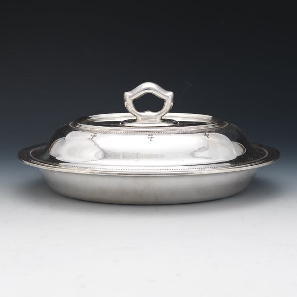 TIFFANY STERLING SILVER LIDDED
