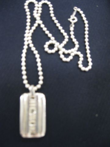 Tiffany Sterling Silver Necklace