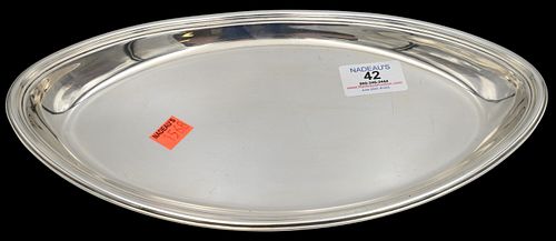 TIFFANY STERLING SILVER OVAL