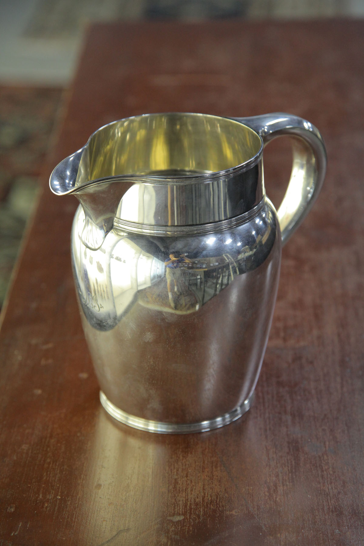 TIFFANY STERLING SILVER PITCHER. 
