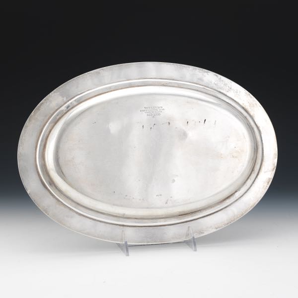 TIFFANY STERLING SILVER TRAY 14