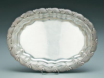 Tiffany sterling silver tray,