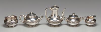 Tiffany sterling tea service,