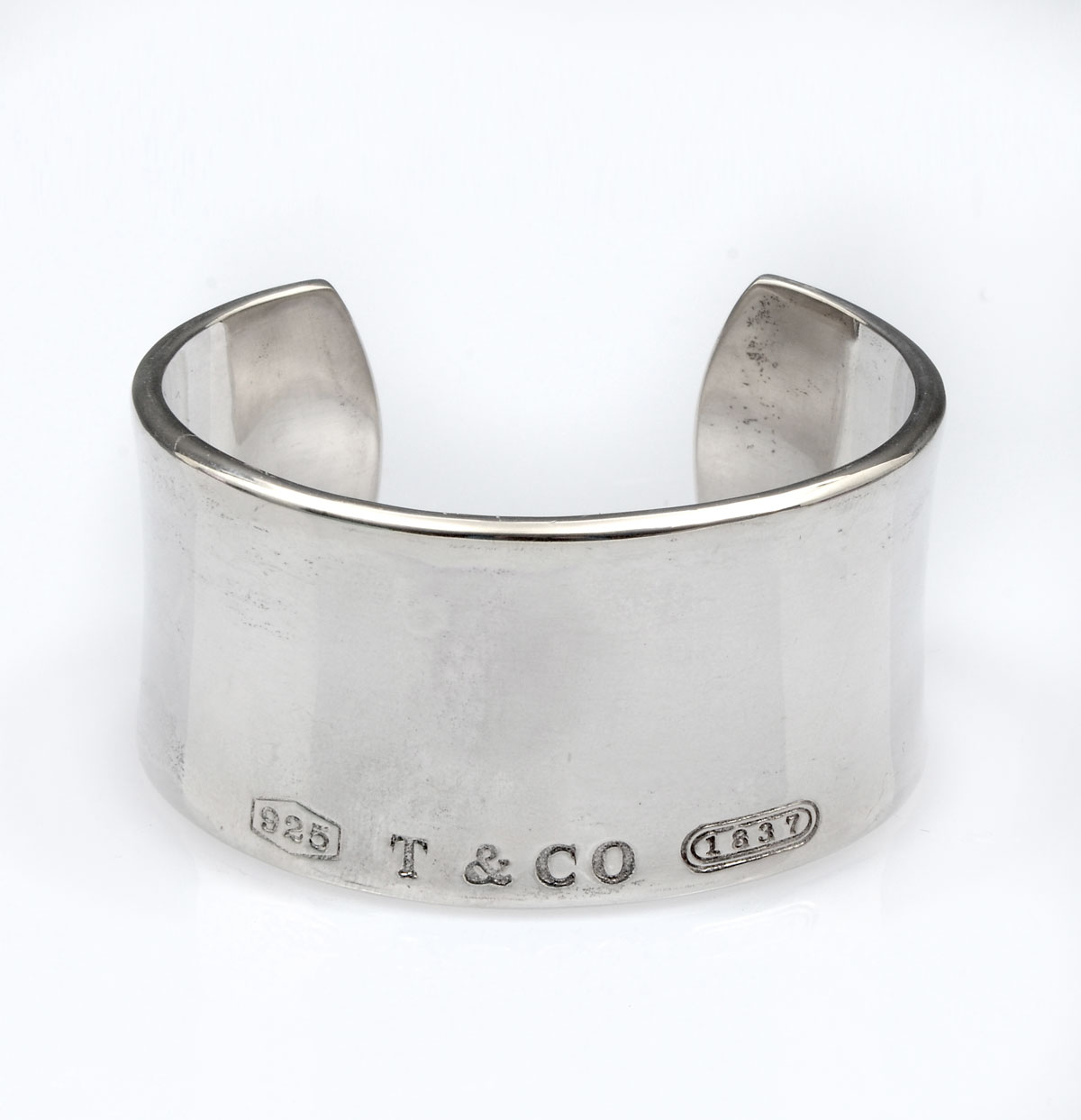 TIFFANY STERLING WIDE CUFF BRACELET