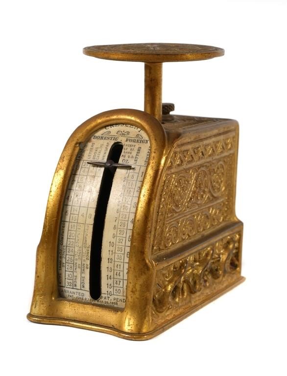 TIFFANY STUDIO GILT BRONZE