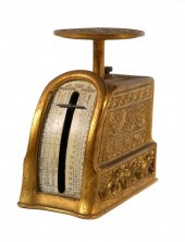 TIFFANY STUDIO GILT BRONZE POS