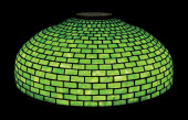 TIFFANY STUDIOS 22" GEOMETRIC