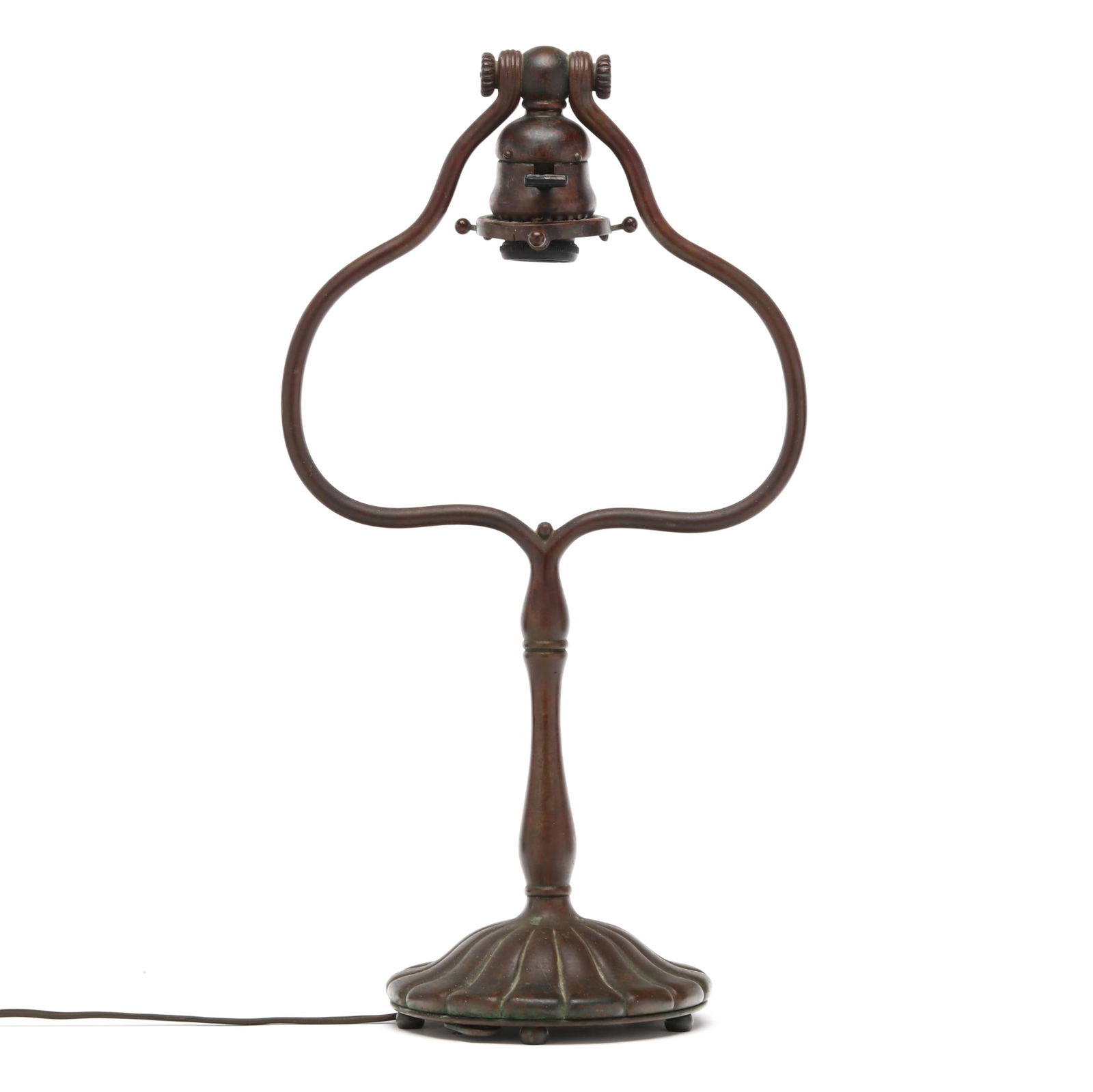 TIFFANY STUDIOS, #424 PATINATED