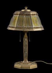 TIFFANY STUDIOS "ABALONE LINEN