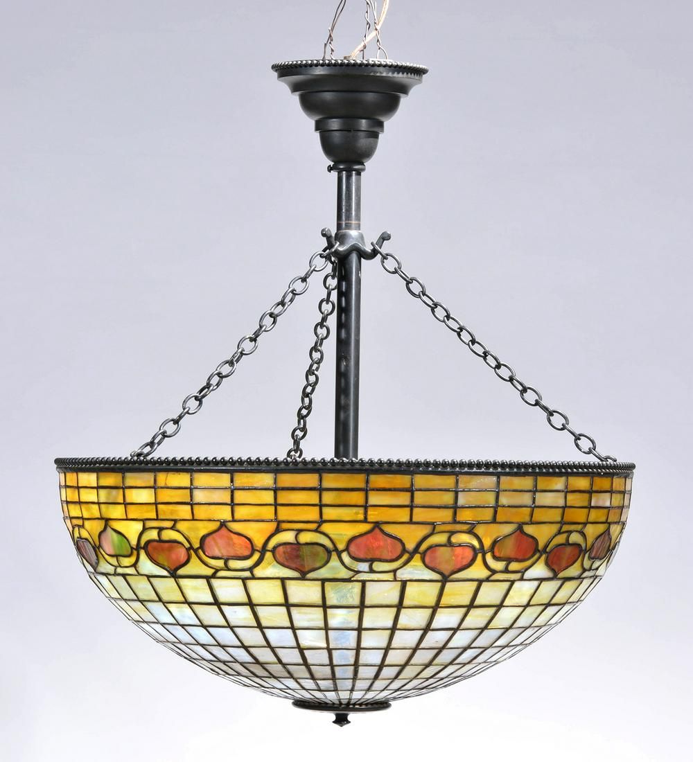 TIFFANY STUDIOS "ACORN" DOME