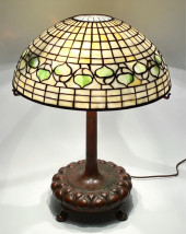 TIFFANY STUDIOS ACORN TABLE LA