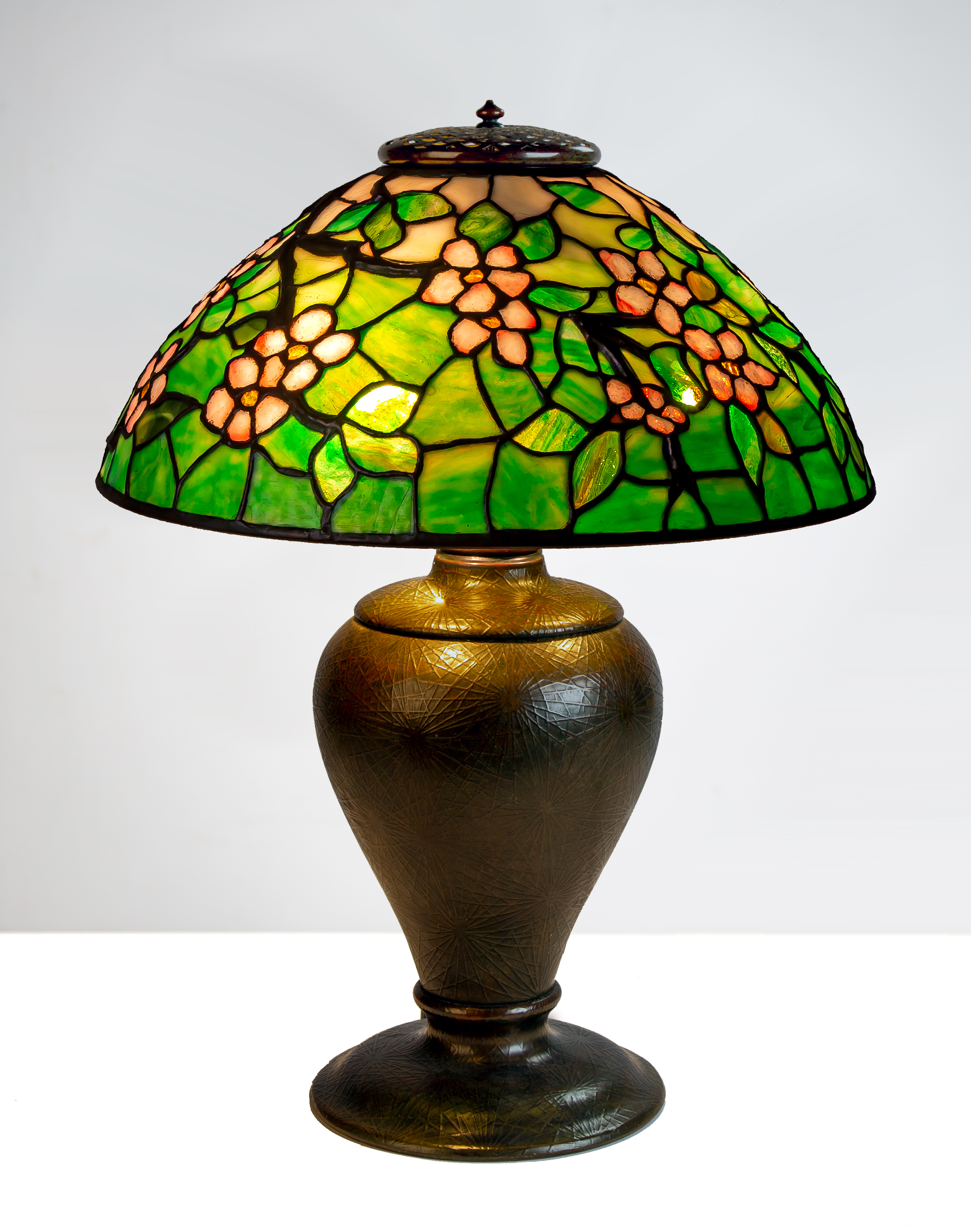 TIFFANY STUDIOS APPLE BLOSSOM