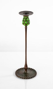 TIFFANY STUDIOS BLOWN-OUT CAND