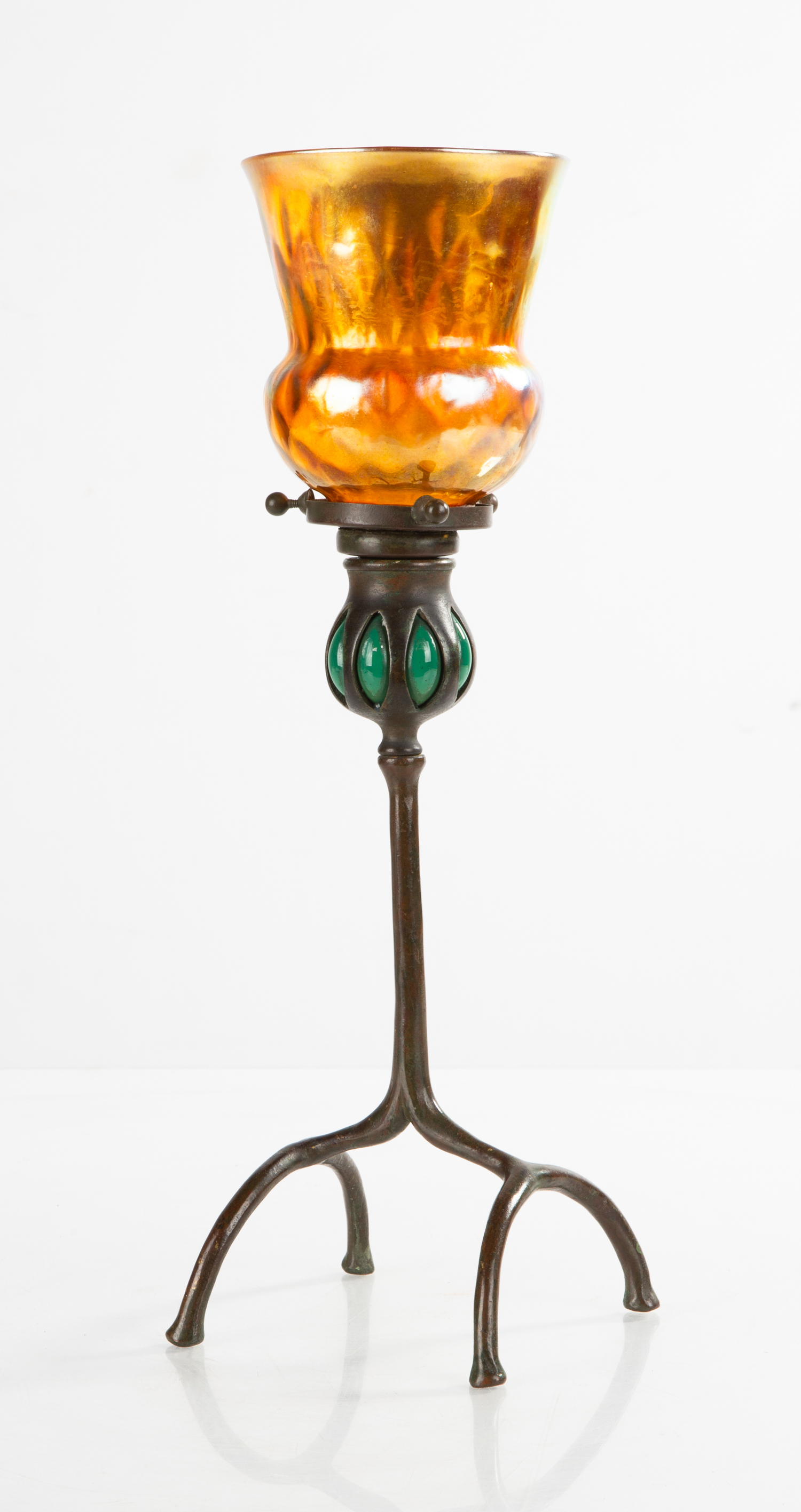TIFFANY STUDIOS BLOWN-OUT & FAVRILE
