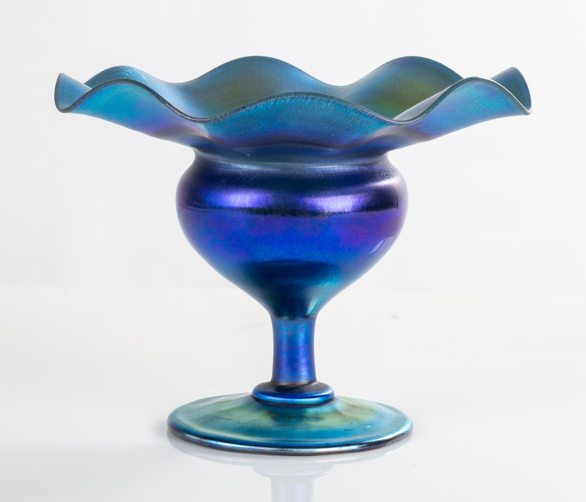 TIFFANY STUDIOS BLUE FAVRILE