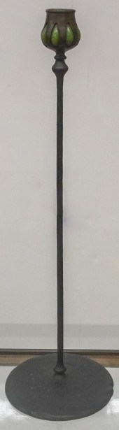 TIFFANY STUDIOS BRONZE AND BLO