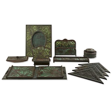 Tiffany Studios Bronze and