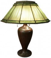 TIFFANY STUDIOS BRONZE AND GRE