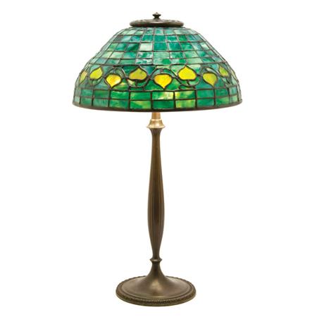 Tiffany Studios Bronze and Leaded