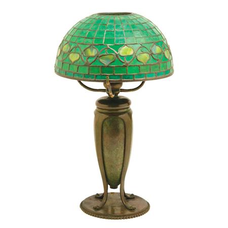 Tiffany Studios Bronze and Leaded