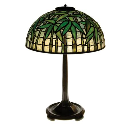 Tiffany Studios Bronze and Leaded