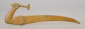 TIFFANY STUDIOS BRONZE ARM & H