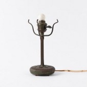 TIFFANY STUDIOS BRONZE BOUDOIR