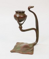 TIFFANY STUDIOS BRONZE COBRA C