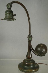 Tiffany Studios bronze counter