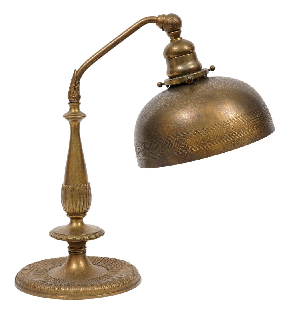 TIFFANY STUDIOS BRONZE DESK