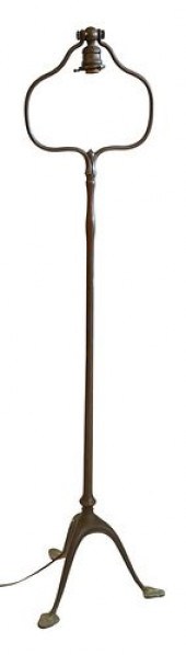 TIFFANY STUDIOS BRONZE FLOOR L