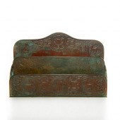 TIFFANY STUDIOS BRONZE LETTER