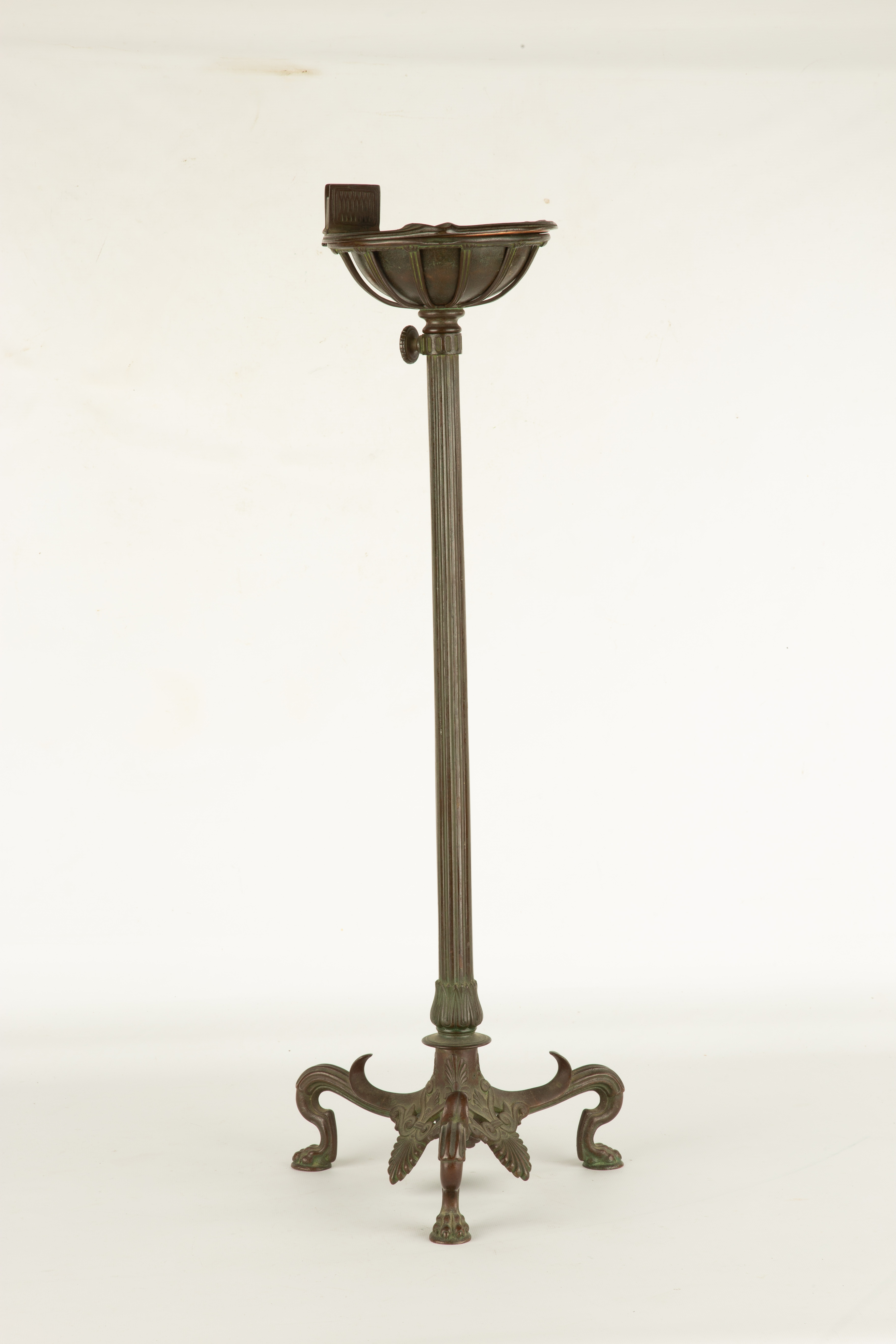 TIFFANY STUDIOS BRONZE SMOKING