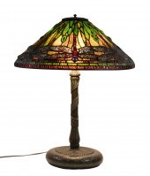 TIFFANY STUDIOS BRONZE TABLE L