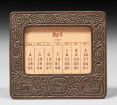 TIFFANY STUDIOS BRONZE ZODIAC