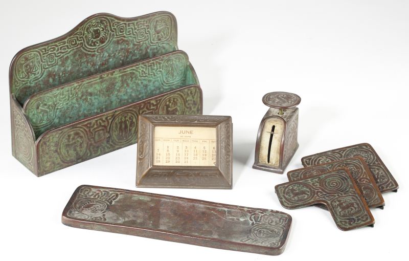 Tiffany Studios Bronze ''Zodiac''