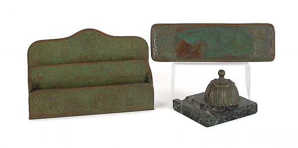 Tiffany Studios bronze zodiac