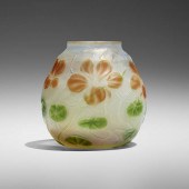 Tiffany Studios. Cameo vase wi