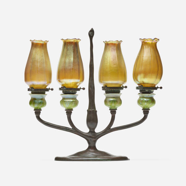 Tiffany Studios. Candelabrum. c.