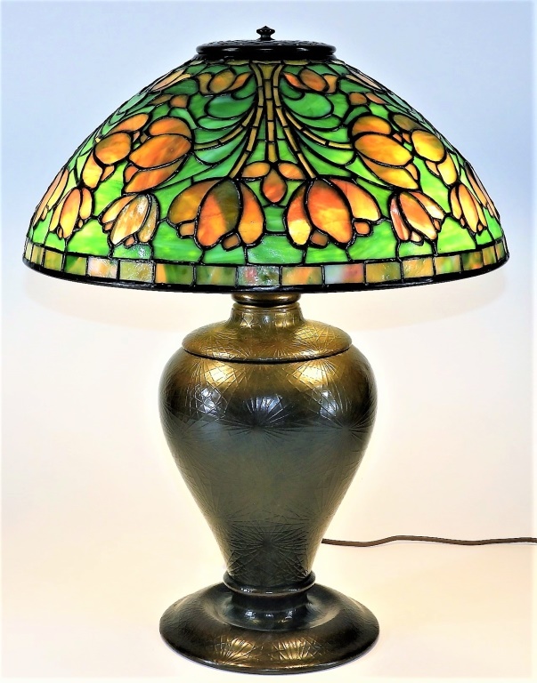 TIFFANY STUDIOS CROCUS PINE