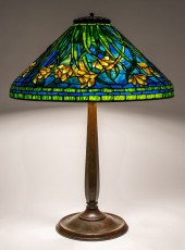 TIFFANY STUDIOS "DAFFODIL" TAB