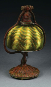 TIFFANY STUDIOS DAMASCENE DESK