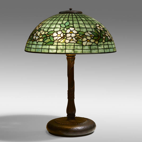 Tiffany Studios. Dogwood Band table