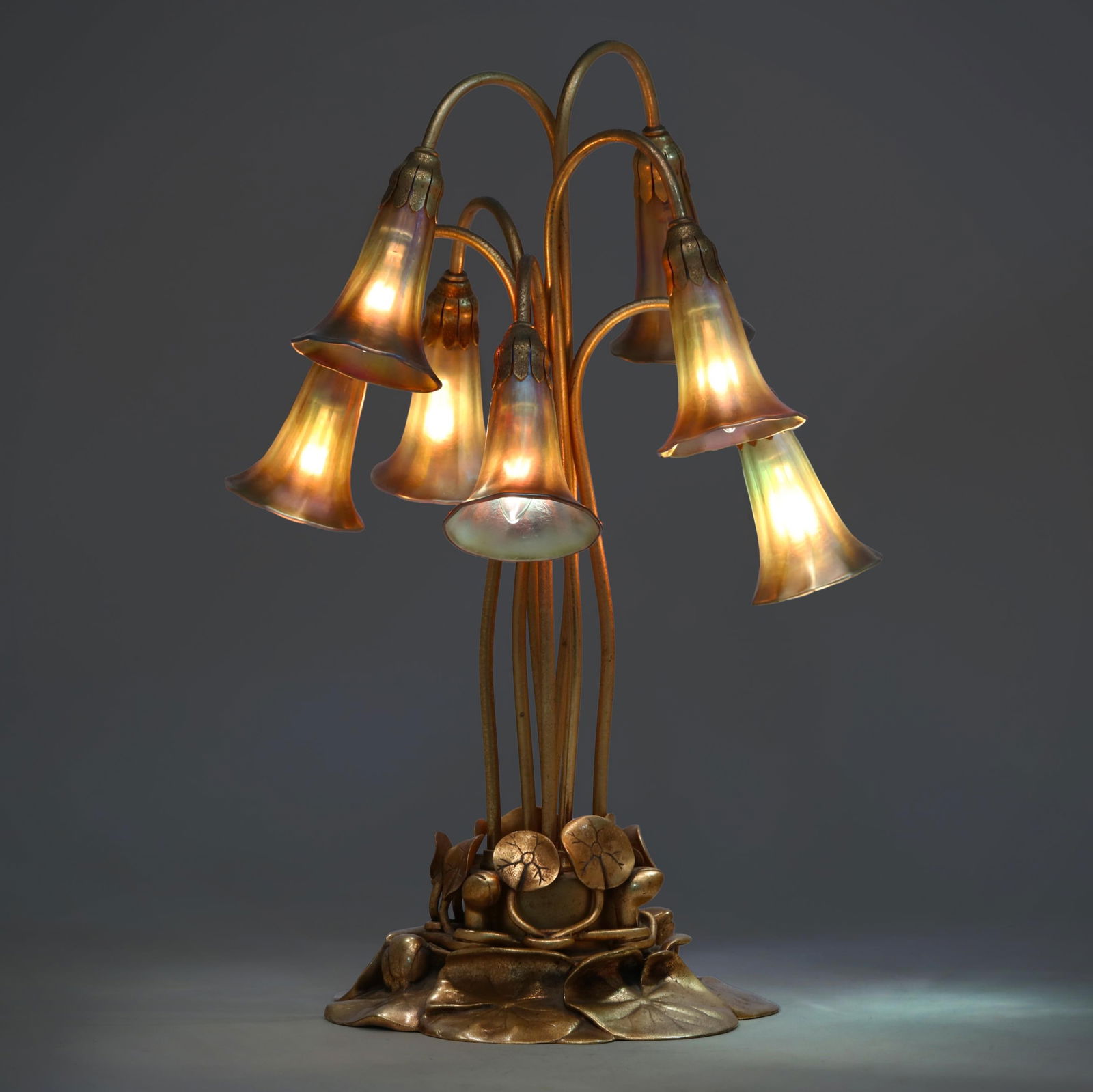 TIFFANY STUDIOS, DORE BRONZE AND