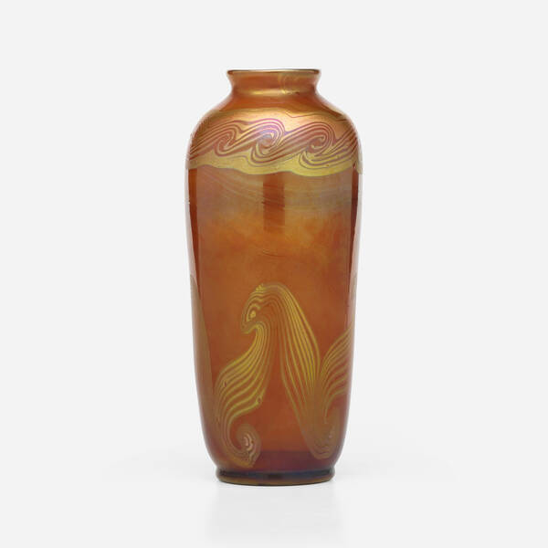 Tiffany Studios. Early decorated