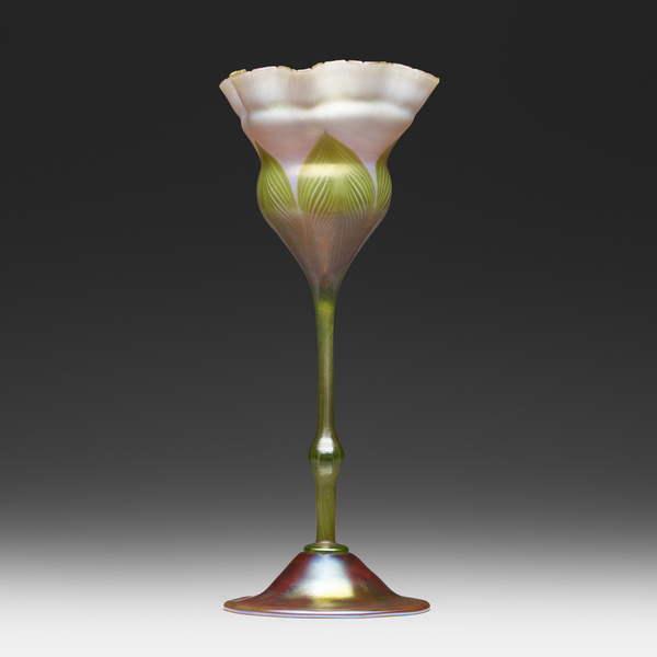 Tiffany Studios. Floriform vase. c.